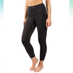 [90 Degrees by Reflex] Black Squat Proof High Waited Leggings Size S